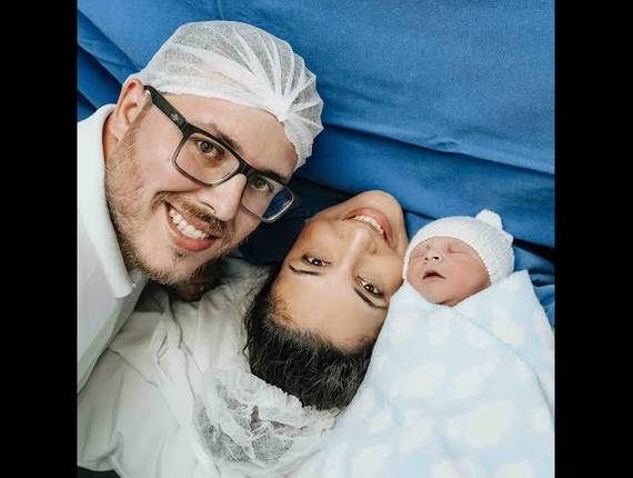 Parto Cesárea de Nascimento Luiz Miguel