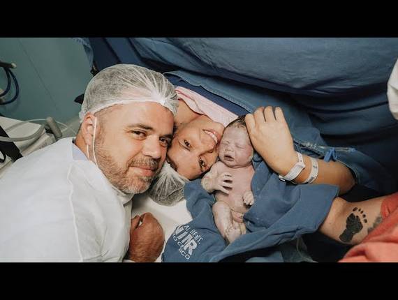 Parto Cesárea de Nascimento Isabella