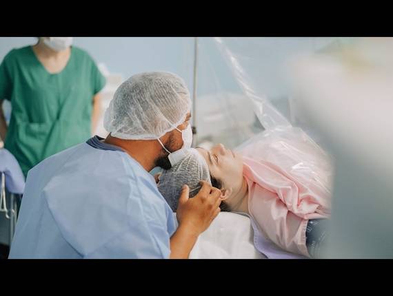 Parto Cesárea de Nascimento Maria Luisa