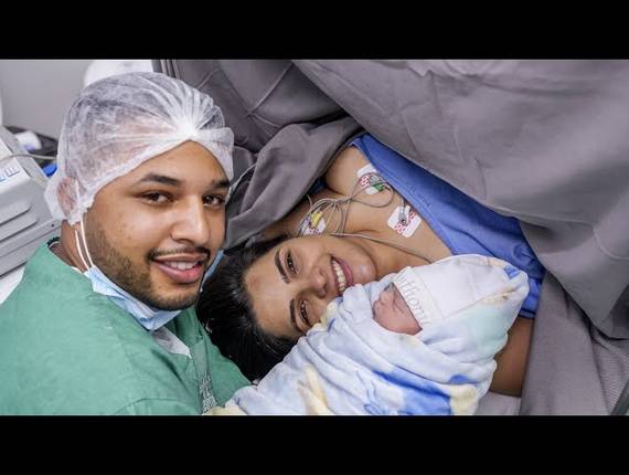 Parto Cesárea de Nascimento Anthony