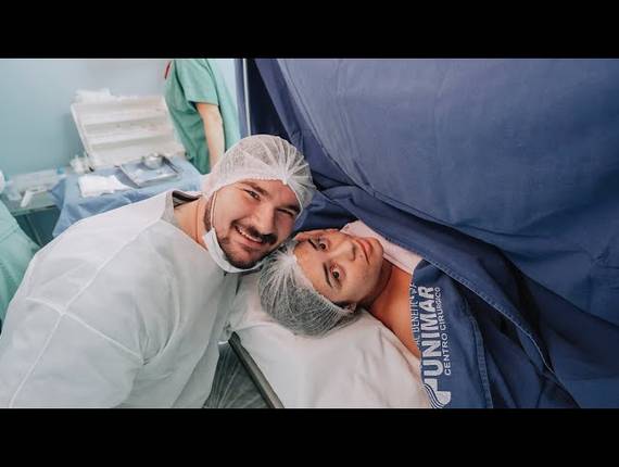 Parto Cesárea de Nascimento Pedro