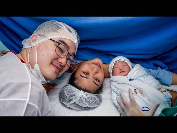 Parto Cesárea de Nascimento Davi