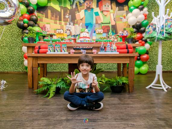 Festas Infantis - Kids Park de 6 anos do Pedro