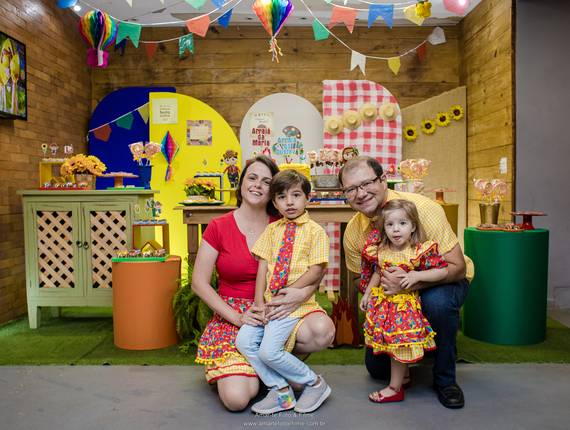 Festas Infantis de 5 anos Gustavo e 2 anos Maria