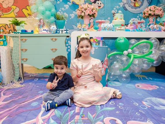 Festas Infantis de 6 anos Catarina e 3 anos Rafael