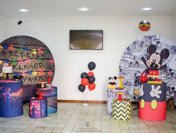 Festas Infantis de 9 anos da Manuela e 2 anos do Caio