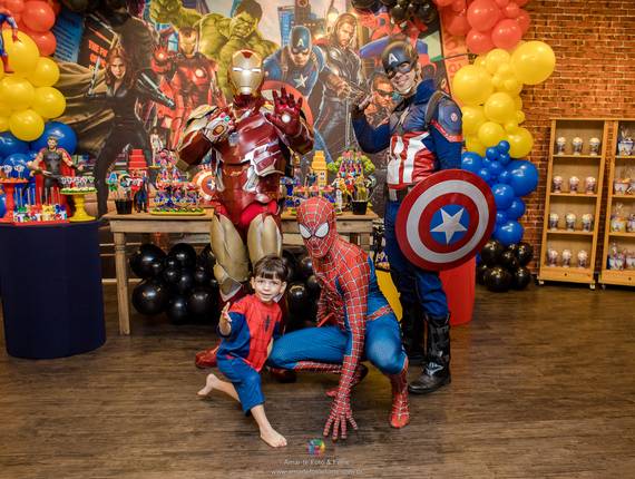 Festas Infantis - Kids Park de 4 anos do Théo