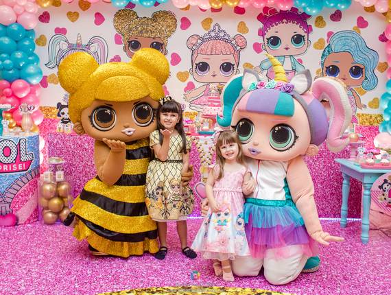 Festas Infantis de 5 anos Izabela e 3 anos Olivia