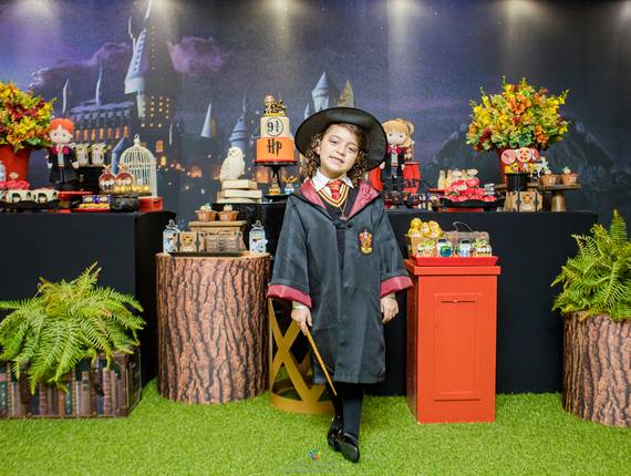 Festas Infantis de 6 anos da Manuela - Festa infantil tema Harry Potter