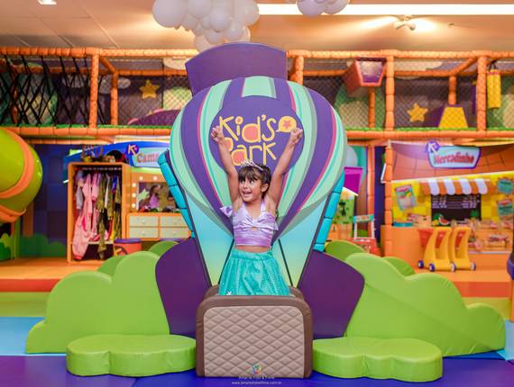 Festas Infantis - Kids Park de 7 anos da Antonia - Festa infantil tema A Pequena Sereia