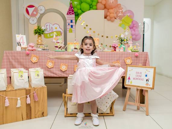 Festas Infantis de 4 anos da Elô