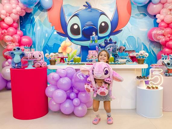 Festas Infantis - Kids Park de 5 anos Maria Edurda - Festa infantil tema Stitch