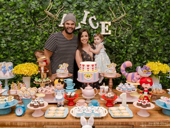 Festas Infantis de 1 ano Alice
