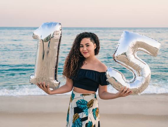 15 anos de Ensaio 15 anos da Juliana