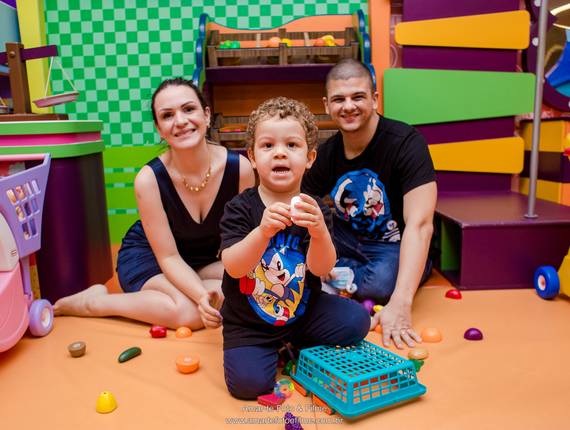 Festas Infantis - Kids Park de 3 anos do Pedro