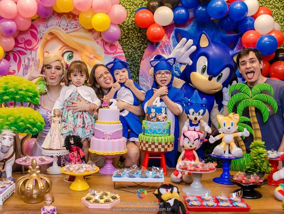 Festas Infantis - Kids Park de 2 anos da Carol e 4 do Gabriel