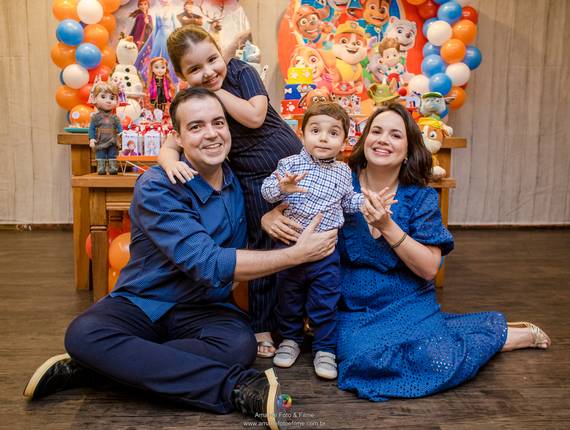 Festas Infantis - Kids Park de 5 anos da Catarina e 2 anos do Rafael