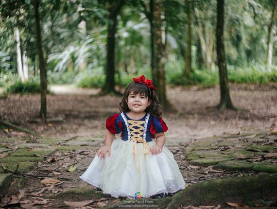 Ensaios Infantis de Ensaio Princesas - Manuela