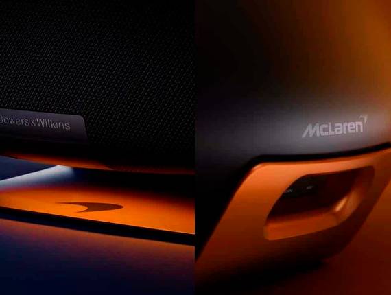 textos de Para amantes da McLaren, experiência do supercarro para sala de estar