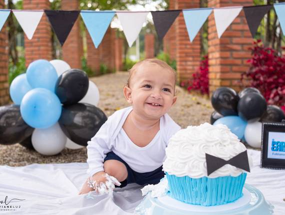 Ensaio de Smash The Cake - Fabiano