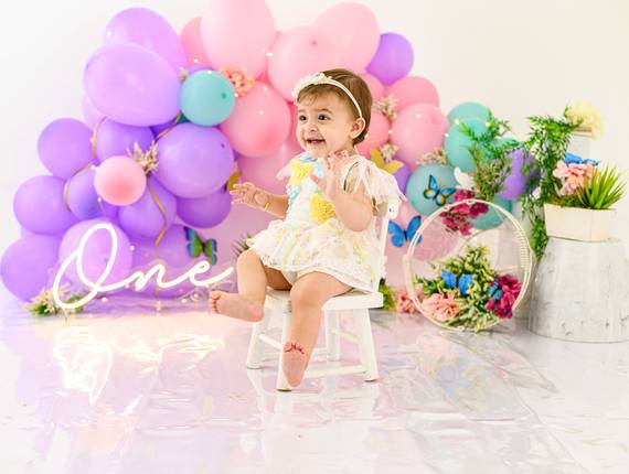 Ensaio de Smash the cake - Antonella