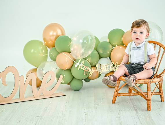 Ensaio de Smash the cake - Bryan