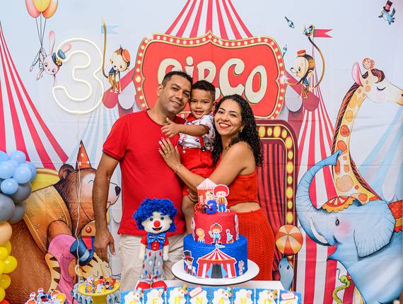 Eventos de 3 Anos - Bernardo