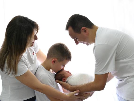 Newborn de Ensaio Newborn Murilo