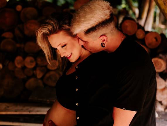 Gestante de Ensaio Gestante - Sol