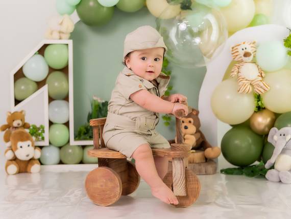 Ensaio de Smash the cake - Theo