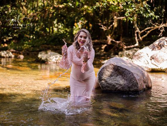 Gestante de Ensaio Gestante Aline