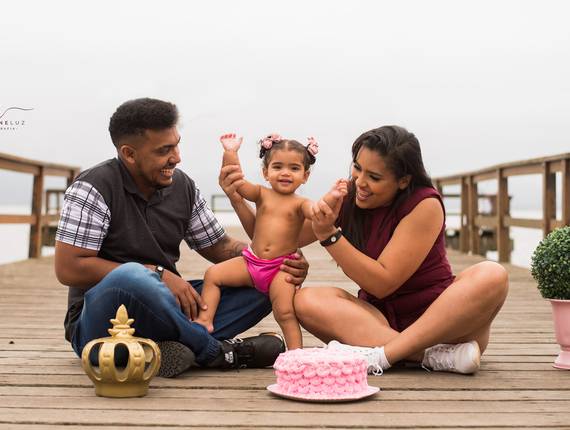 Ensaio de 1 Aninho da Princesa Rebeca