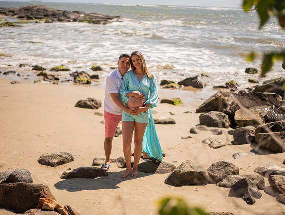 Gestante de Ensaio Gestante Leticia