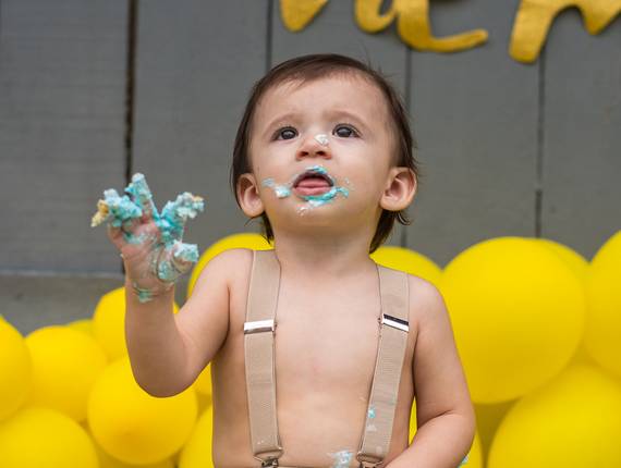 Ensaio de Smash The Cake - Martin