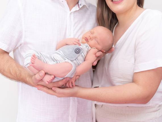 Newborn de Ensaio Newborn Lucca - 8 Dias