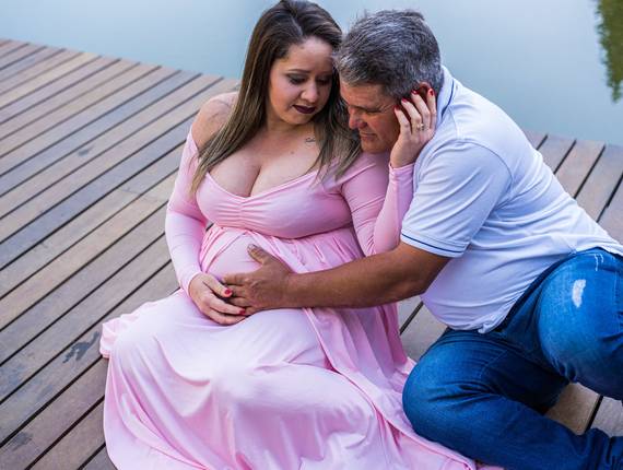 Gestante de Ensaio Gestante Dani