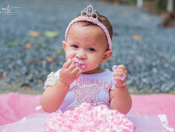 Ensaio de Smash The Cake - Fernanda