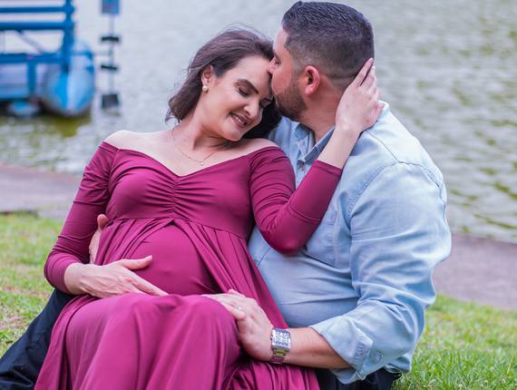 Gestante de Ensaio Gestante Cris