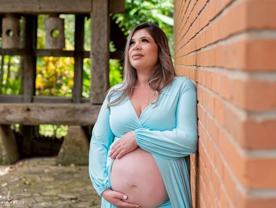 Gestante de Ensaio Gestante Fran