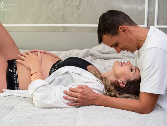 Gestante de Ensaio Gestante Pati - Life Style