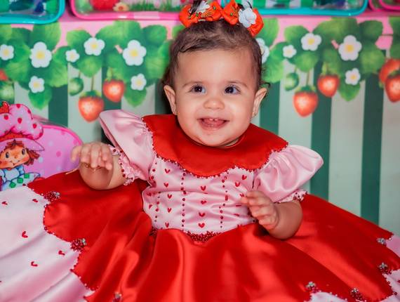 1 ano de Maria Luiza