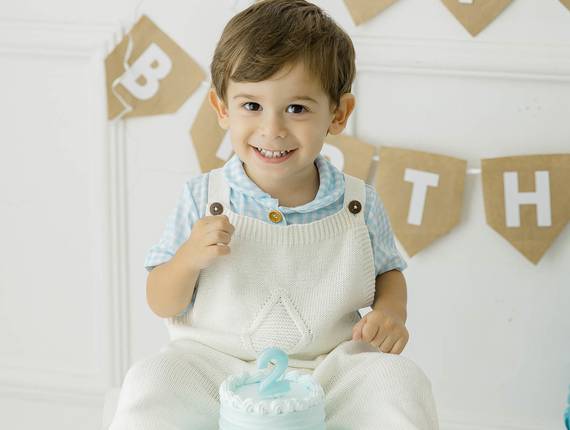 Ensaio Infantil de 2 Anos do Pedro