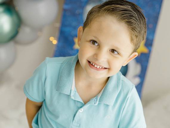 Ensaio Infantil de Theo 4 anos