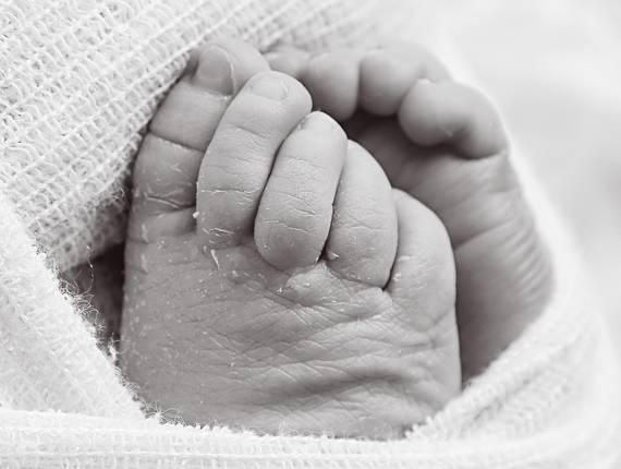 Newborn de 8 dias de Maria Luiza