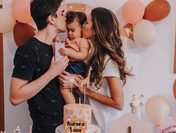 Aniversário de Aurora e o seu primeiro aninho 