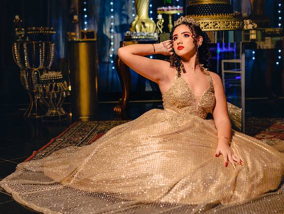 Debutantes de Festa de 15 anos Milena