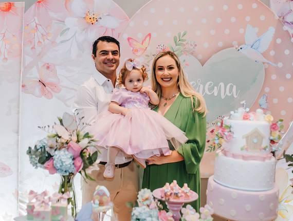 Aniversário Infantil  de Verena - 1º Aninho 