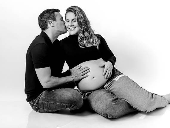 Gestantes  de Mariana e Samuel / Á espera de Romeo e Benício