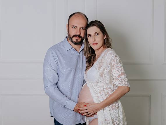 Gestantes  de Naiara e Ricardo / Á espera da Heloísa 