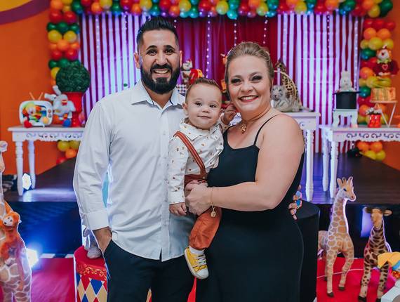 Aniversário Infantil  de Gael / 1 Ano 